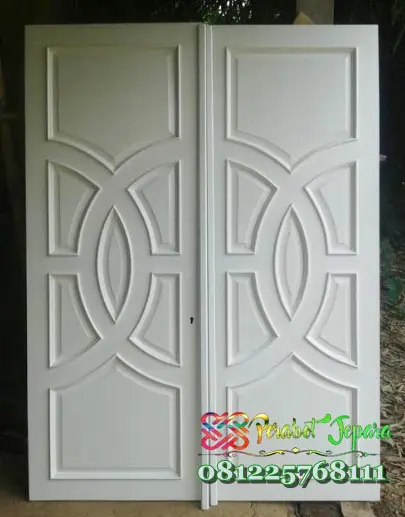 Pintu Utama Kupu Tarung Model Gebyok Jati Ukiran Jepara