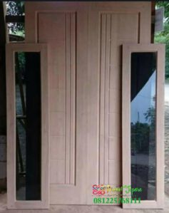 Set Pintu Kupu Kupu dan Jendela Minimalis Sederhana