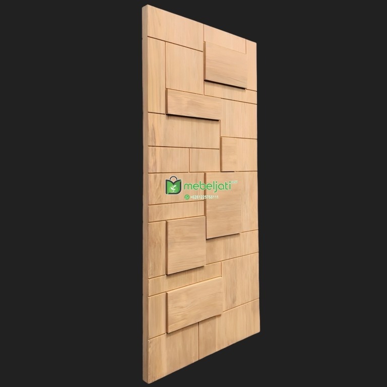 Pintu 1 Daun Pintu  Minimalis Elegan Model Terbaru Tanpa Frame