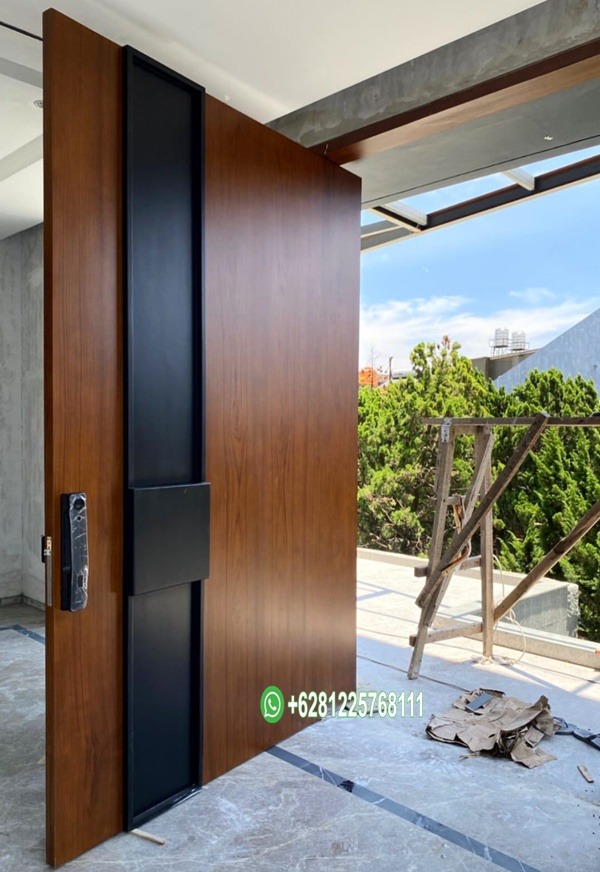 Pintu Jati Minimalis Polos